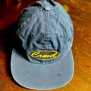 1990 Vintage Camel Baseball Cap Navy Cap